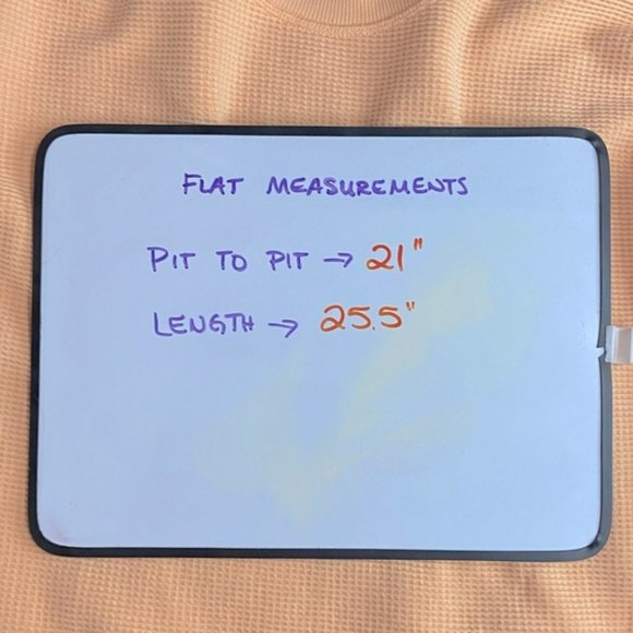 Athleta Orange Waffle Knit Long Sleeve Crew Neck Top S - Picture 8 of 14